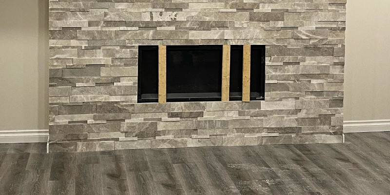 Basement Fireplace Mantels in Collingwood, Ontario
