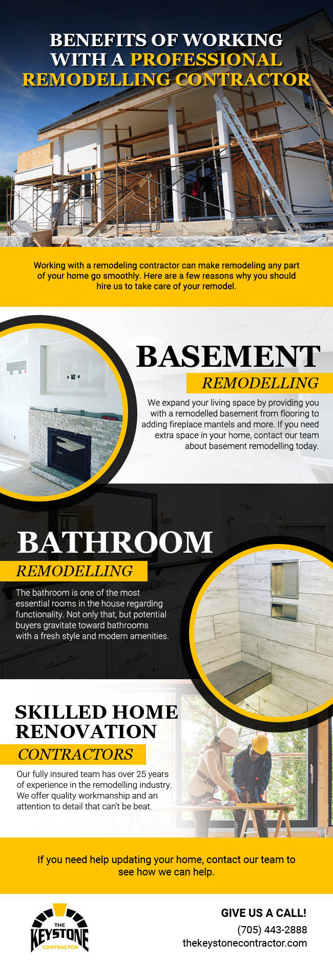 Benefits of working with a professional remodelling contractor