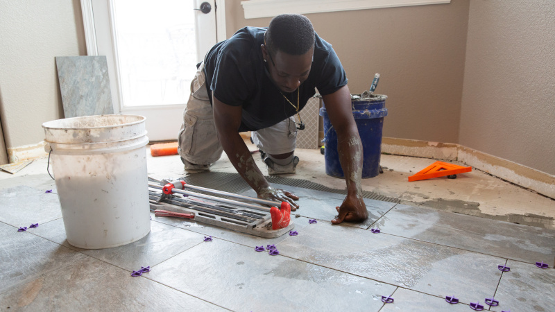 Why Tile Work Is an Ideal Flooring Option